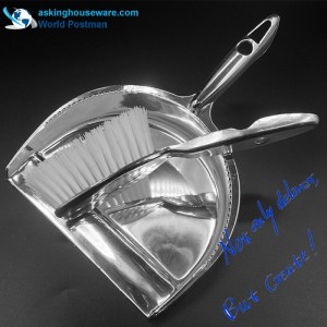 Cây chổi quét bụi cỡ trung Akbrand với chổi tráng bạc