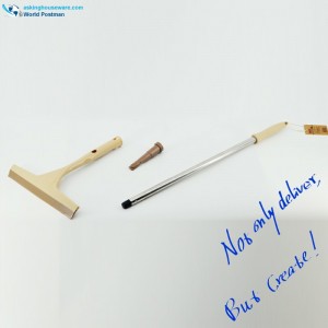 Akbrand 90cm dài tay cầm cửa sổ ống thép không gỉ Squeegee