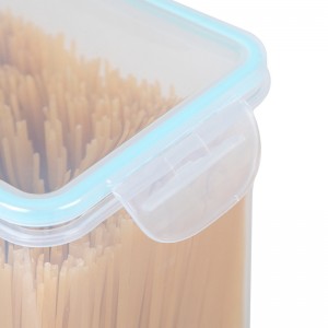 Hộp đựng thức ăn bằng nhựa trong suốt 2.6L có nắp đậy kín