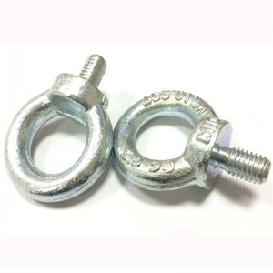 DIN580 M8 Carbon thép mạ kẽm đen