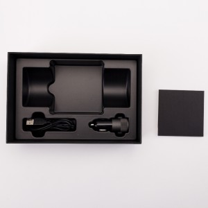 Máy lọc không khí ô tô USB được hỗ trợ với chức năng phát hiện chất lượng không khí thông minh để loại bỏ formaldehyd / smong / PM2,5 / máy hút bụi / khói / bụi bẩn xe hơi