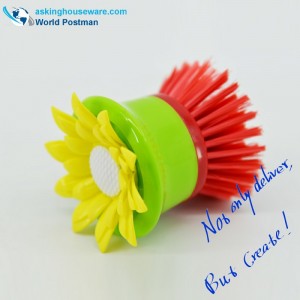 Bàn chải làm sạch nhà bếp nhỏ Akbrand với trang trí hướng dương
