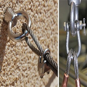 Nhà sản xuất Trung Quốc DIN580 Nâng thép không gỉ Bolt