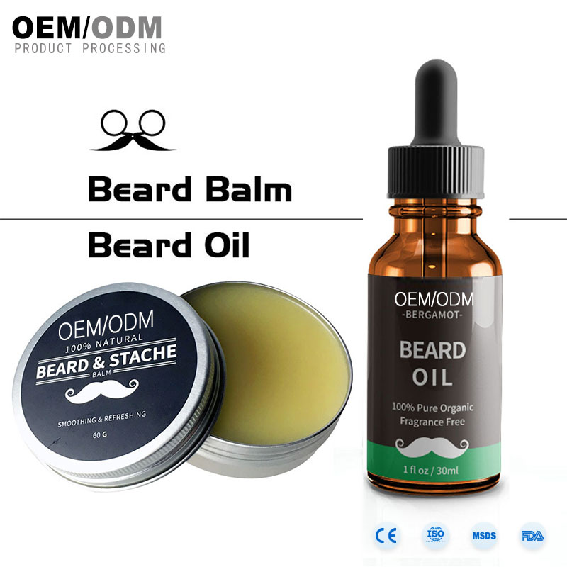Nhãn hiệu riêng Hương thơm tự nhiên hữu cơ chăm sóc râu cho kem tăng trưởng râu Beard Balm