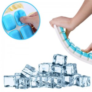 Khay silicon 14 ngăn mềm dễ dàng phát hành