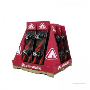 Tùy chỉnh POP Portable Tầng bán lẻ Các tông Hiển thị hàng đầu