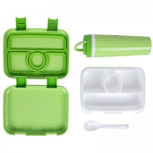 Hộp đựng đồ ăn trưa trẻ em kiểu Bento Proof 4 ngăn