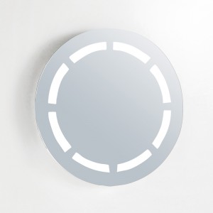 Gương phòng tắm sang trọng có đèn LED chiếu sáng EU và Hoa Kỳ-ENE-AL-114