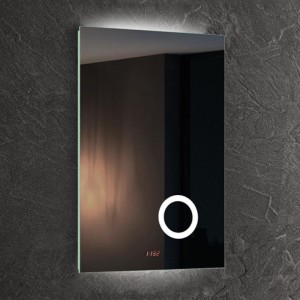Gương phòng tắm có đèn LED chiếu sáng sang trọng của EU và Hoa Kỳ với Magnifying-ENE-AL-111