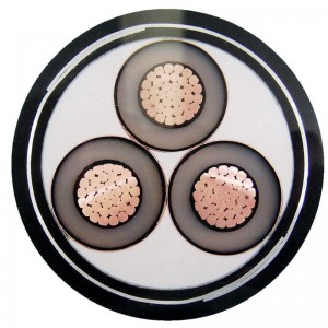 Cáp điện trung thế 1-35KV Xlpe Metal Shield SWA / STA MV Cáp trung thế