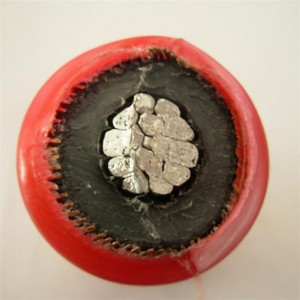 Cáp điện lõi đồng 15KV 8,7 / 15KV Xlpe với lớp giáp kim loại