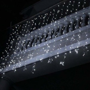 Đèn LED Icicle Đèn Giáng sinh Icicle Đèn ngoài trời Xmas Chuỗi Đèn trang trí