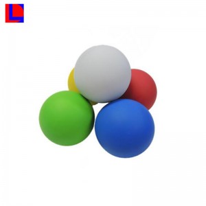 Chất lượng cao bất kỳ kích thước 100mm bóng cao su rắn màu đen