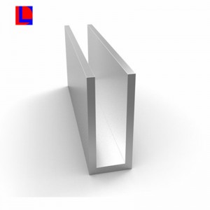 Vật liệu xây dựng nhôm hình dạng hồ sơ kênh
