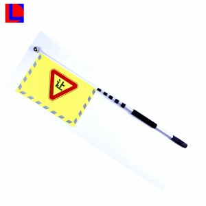 Dễ dàng mang theo cờ cảnh báo nhôm an toàn bán nóng