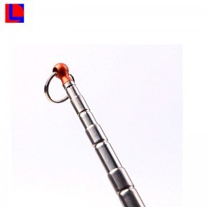 Máy nghe nhạc bằng nhôm kính cầm tay nóng có treo và bóng sáng