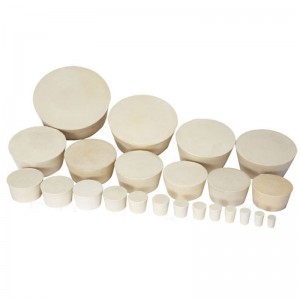 Nút cao su trắng OEM 20 mm để tiêm