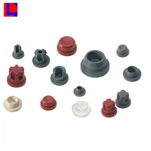 Nút cao su trắng OEM 20 mm để tiêm