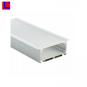 Chất lượng cao hình dạng khác nhau nhôm hồ sơ với vỏ nhựa