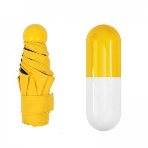 Bán buôn dù che Trung Quốc Mini Capsule Quảng cáo 5 ô gấp
