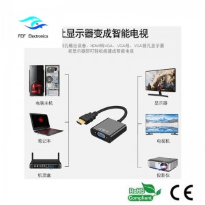 Bộ chuyển đổi hdmi nam sang vga Nữ Mã: FEF-HIC-001