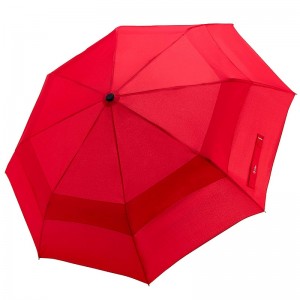 Hai lớp tiếp thị mặt hàng ô dù Trung Quốc tự động mở và tự động đóng 3 lần Rain Umbrella