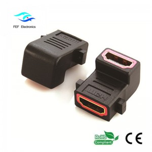 Bộ chuyển đổi HDMI nữ sang HDMI loại góc 90 độ Mã: FEF-H-007