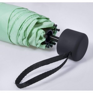 Khung kim loại nhỏ hơn 5 ô mưa gấp cho nữ Parasol dù