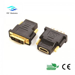 Bộ chuyển đổi từ nam sang HDMI (18 + 1) từ nam sang HDMI được mạ vàng: FEF-HD-002