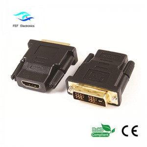 Bộ chuyển đổi từ nam sang HDMI (24 + 1) chuyển đổi từ nam sang HDMI Mã vàng: FEF-HD-003