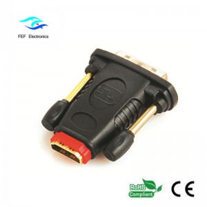 Bộ chuyển đổi HDMI từ nữ sang DVI 24 + 1 Mã chuyển đổi nam sang nữ Mã số: FEF-HD-006