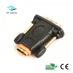 Bộ chuyển đổi HDMI từ nữ sang DVI 24 + 1 Mã chuyển đổi nam sang nữ Mã số: FEF-HD-006
