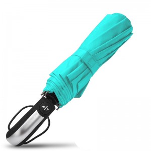 Bán buôn tự động đóng vải pongee 3 ô gấp 10 xương sườn