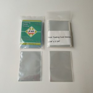 2 Mil Crystal Clear Poly Soft Card