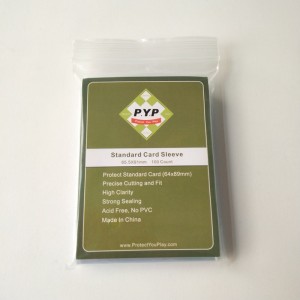 Crystal Clear Pro-fit Thẻ tiêu chuẩn Tay áo 63,5x88mm