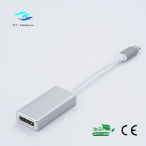 USB type-c để hiển thị vỏ ABS nữ