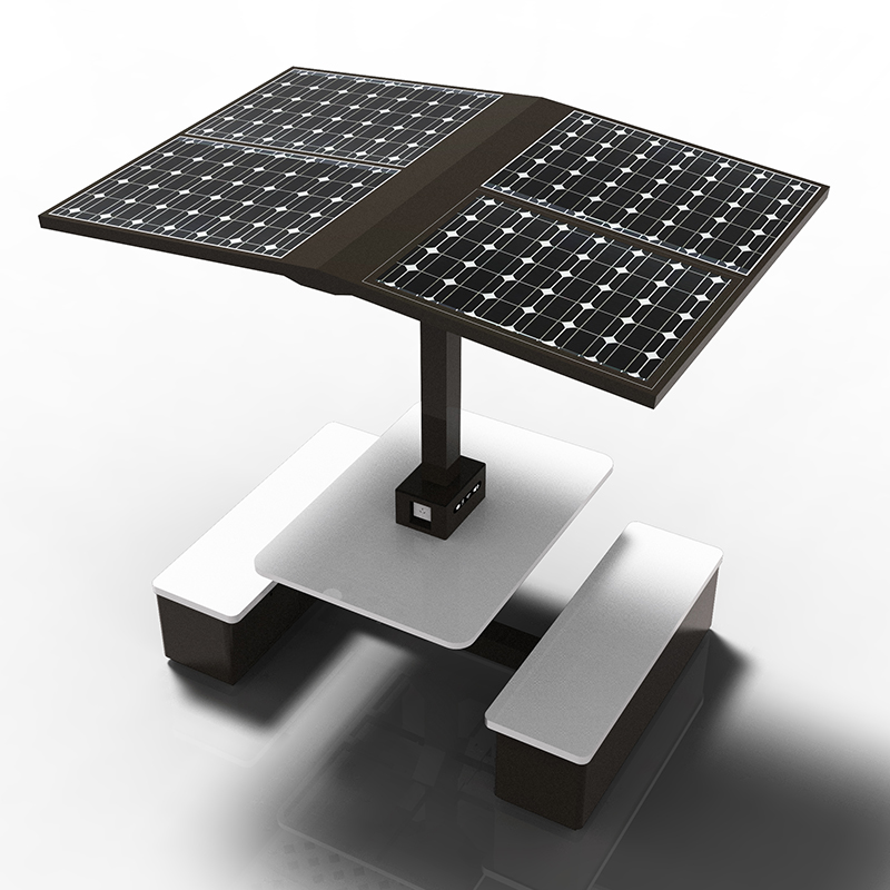 Bàn picnic thông minh Nhà máy sản xuất băng ghế dự bị năng lượng mặt trời tại Trung Quốc