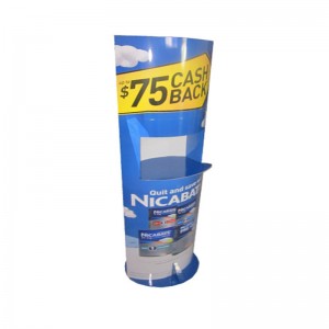 Dễ dàng lắp ráp Văn phòng phẩm Các điểm bán hàng trên sàn Hiển thị giá đỡ có khay