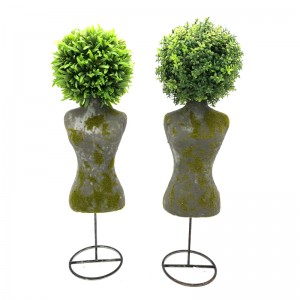 Cây nhân tạo Head Face Planter Văn phòng tại nhà Cây xương rồng Cây mọng nước