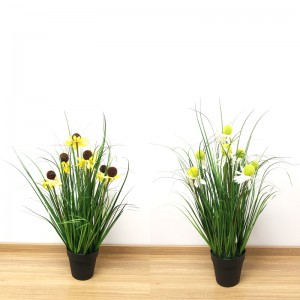 Closer 2 Cây cỏ nhân tạo thiên nhiên nhân tạo trong trang trí Planter Trang trí nội thất