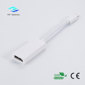 USB TYPE C để Displayport vỏ ABS nữ Mã: FEF-USBIC-004A