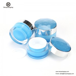 HXL212C Vòng rỗng Jar mỹ phẩm rỗng Tường đôi Skincare Jar