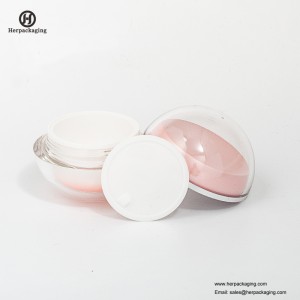 HXL216 Vòng Jar mỹ phẩm rỗng Hộp đôi tường Skincare Jar