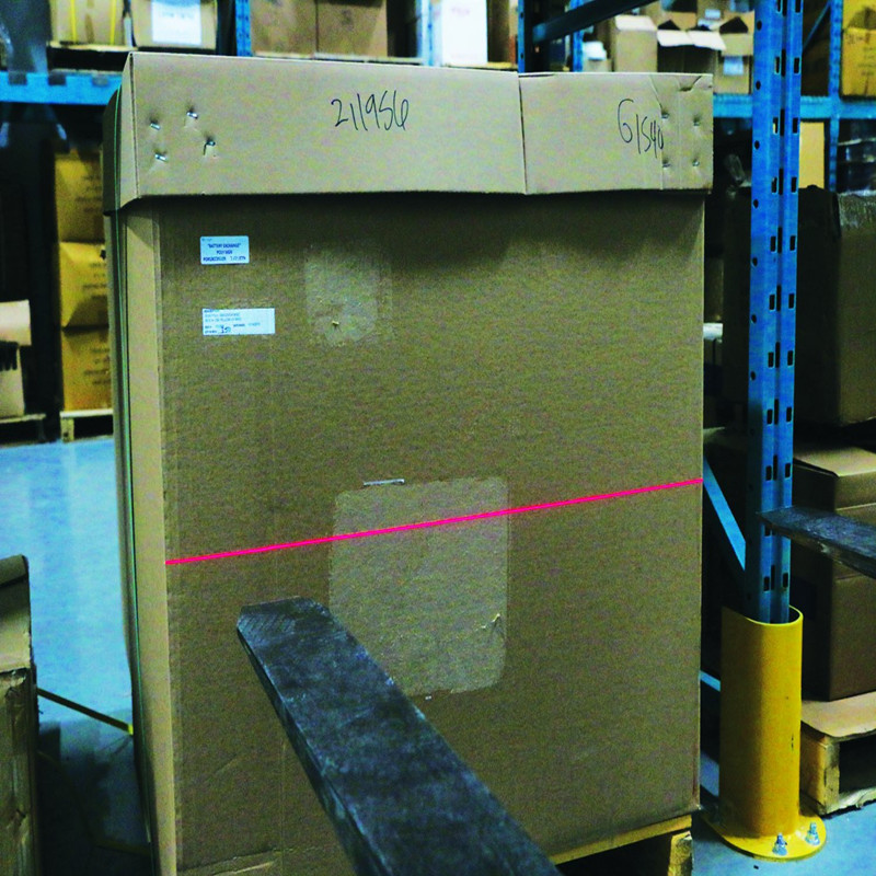 Hệ thống hướng dẫn Laser xe nâng cho kho để xử lý hàng hóa