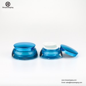 HXL222 sang trọng tròn rỗng acrylic mỹ phẩm jar