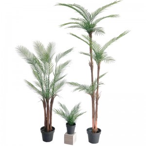 Cây cỏ nhân tạo với chậu cho gia đình Bàn tiệc gia đình Sắp xếp Trang trí Trang trí Xanh