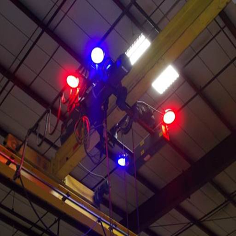 Cảnh báo cần cẩu trên cao Đèn LED chiếu sáng 84-120W-Đỏ / Xanh