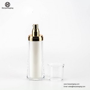 HXL316 Kem acrylic không có bọt và Lotion Chai mỹ phẩm bao bì hộp đựng chăm sóc da