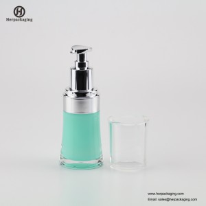 HXL317 Kem acrylic không có bọt và Lotion Chai mỹ phẩm bao bì hộp đựng chăm sóc da