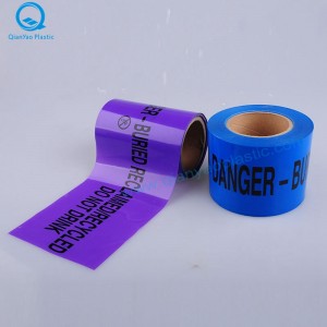 NGUY HIỂM / THẬN TRỌNG Chôn chính dưới băng cảnh báo; Băng cảnh báo cáp / sợi